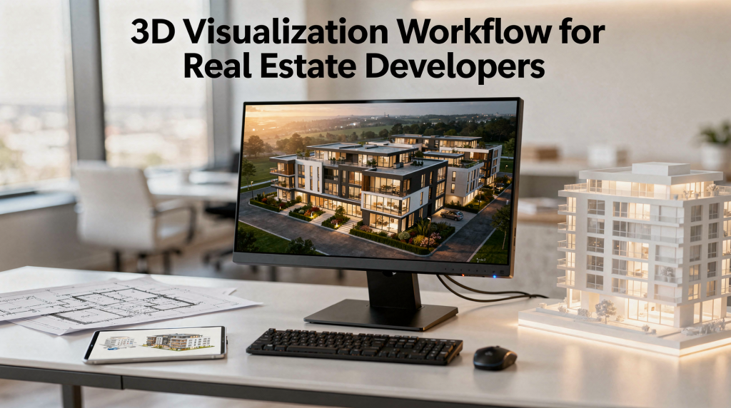 3D Visualization Workflow for Real Estate Developers