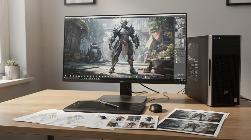 How I Built My 3D Artist Portfolio from Concept to Final Render
